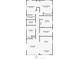 Detailed floor plan showcasing the layout of the home, including room dimensions at 1001 Newton S Ave, St Petersburg, FL 33705