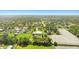 A sprawling residential area showing large lots, mature trees, and the community's layout at 13206 Lewis Raulerson Road, Dover, FL 33527