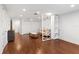 Large room featuring stylish floors, recessed lighting, and comfortable seating perfect for relaxing or entertaining guests at 13206 Lewis Raulerson Road, Dover, FL 33527