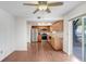 Bright kitchen with wooden cabinets and stainless steel appliances at 1331 Abbey Crescent Ln, Clearwater, FL 33759