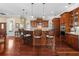 Kitchen island seating plus a breakfast nook offer lots of places to eat in this beautifully appointed space at 3601 W Lykes Ave, Tampa, FL 33609