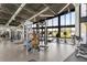 Bright gym with lots of equipment and large windows at 14925 Promenade Pkwy, Odessa, FL 33556