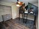 Charming bedroom with a custom loft bed and a decorative dresser at 25590 Olympia Rd, Brooksville, FL 34601