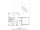 Detailed floor plan showcasing the layout of the home, including room dimensions and the pool and deck area at 25590 Olympia Rd, Brooksville, FL 34601