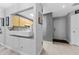 Welcoming entryway featuring neutral walls and floors, with access to the kitchen at 318 Parkside Ln, Safety Harbor, FL 34695