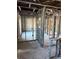 Spacious basement showing framing with window view at 329 Medallion Blvd # C, Madeira Beach, FL 33708