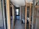 Bathroom framing with visible fixtures and plumbing, ready for completion at 329 Medallion Blvd # C, Madeira Beach, FL 33708