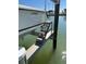 Boat lift stairs providing easy access to your boat so you can quickly set sail at 329 Medallion Blvd # C, Madeira Beach, FL 33708