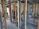 Home's interior shows new framing, providing a glimpse of the renovation process at 329 Medallion Blvd # C, Madeira Beach, FL 33708