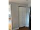 Hall closet with white painted doors and hardware at 3718 19Th S Ave, St Petersburg, FL 33711