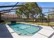 Enjoy the screened in pool with a ping pong table and BBQ grill in this delightful backyard at 5441 Worthington Loop, Palm Harbor, FL 34685