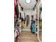 Spacious walk-in closet offering ample shelving and storage solutions at 5441 Worthington Loop, Palm Harbor, FL 34685