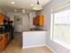 Functional kitchen featuring stainless steel appliances and ample cabinet space at 829 Lantern Way # 829, Clearwater, FL 33765