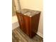 Bathroom vanity with storage below at 105 S Obrien St # 216, Tampa, FL 33609