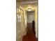 Inviting hallway featuring wood floors and access to various rooms at 105 S Obrien St # 216, Tampa, FL 33609