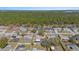 Aerial shot showing house surrounded by a forest at 12256 Katherwood St, Spring Hill, FL 34608