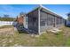 Exterior view of the screened in patio at 12256 Katherwood St, Spring Hill, FL 34608