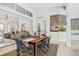 Dining area with easy access to the living room and views of the water nearby at 1314 Jumana Loop, Apollo Beach, FL 33572