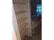 Functional pantry with wire shelving that provides ample storage and organization at 3801 N Oak Dr # A62, Tampa, FL 33611