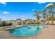 Inviting pool and spa surrounded by lush tropical landscaping, brick pavers and views of the intercoastal waterway at 440 Capri Blvd, Treasure Island, FL 33706