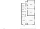 Detailed floor plan showcasing the layout with dimensions for the living room, bedrooms, bathrooms, and kitchen at 614 Gulf Blvd # 4, Indian Rocks Beach, FL 33785