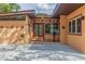 Welcoming exterior of home with a unique design and stylish front door, enhancing its character and curb appeal at 1301 45Th N Ave, St Petersburg, FL 33703