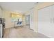 Eat-in kitchen features window over sink, island, and pantry at 1319 Leland Dr # 101, Sun City Center, FL 33573