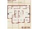 Monte Cristo 2 bed/2 bath floor plan with living, dining and patio/balcony at 1810 E Palm Ave # 4304, Tampa, FL 33605