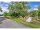 A lovely walking area on the property at 1874 N Washington Ave, Clearwater, FL 33755