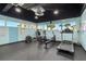 Gym featuring treadmills, bicycles, and elliptical machines at 31 Island Way # 106, Clearwater Beach, FL 33767