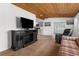 Comfortable living room with tile floors, bright white walls, and recessed lighting throughout at 3609 Flamingo Blvd, Hernando Beach, FL 34607