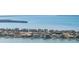 Scenic aerial view of the waterfront houses with private docks and breathtaking bay views at 5220 Brittany S Dr # 309, St Petersburg, FL 33715