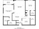 Detailed floorplan showing layout of living room, primary bedroom, dining area, kitchen, and balcony at 5220 Brittany S Dr # 309, St Petersburg, FL 33715