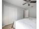 Well-lit bedroom with neutral decor and access to a closet, providing a comfortable retreat at 12406 Bristol Commons Cir, Tampa, FL 33626