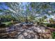 Charming community fountain with brick accents, offering a peaceful retreat within the neighborhood at 12406 Bristol Commons Cir, Tampa, FL 33626