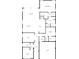 Detailed floor plan showcasing the layout of the home, including the living spaces and bedrooms at 12730 Oak Hill Way, Parrish, FL 34219