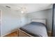 This bedroom offers a comfortable layout, neutral tones, and great natural light at 215 Valencia Blvd # 205, Belleair Bluffs, FL 33770