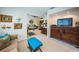 Open living space with stylish decor and ample natural light at 2749 Countryside Blvd # 28, Clearwater, FL 33761