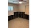 Bedroom featuring a window with white blinds and open space where drywall once was at 3001 57Th S St, Gulfport, FL 33707