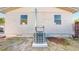 Exterior view of the home's HVAC system at 4586 12Th N Ave, St Petersburg, FL 33713
