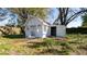 Backyard building with two openings for storage at 5712 Mallow St, New Port Richey, FL 34652