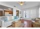 Cozy living room with hardwood floors, modern furnishings, and bright natural light at 5713 23Rd S Ave, Gulfport, FL 33707