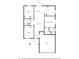 Detailed floor plan showcasing the layout of the home, including bedrooms, bathrooms, kitchen, and living areas at 818 S Main St, Brooksville, FL 34601