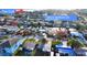 Waterfront community with canal access to the Gulf of Mexico in this aerial view of 13633 Britton Dr at 13633 Britton Dr, Hudson, FL 34667