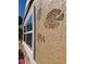 Close-up of the exterior detail on this charming home at 13633 Britton Dr, Hudson, FL 34667