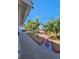 Pathway and tropical landscaping lead to waterway at 13633 Britton Dr, Hudson, FL 34667
