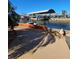 Scenic waterfront view, enhancing the backyard's appeal with waterfront access and charm at 13633 Britton Dr, Hudson, FL 34667