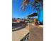 Beautiful waterfront with a vintage diving helmet decorating the outdoor area, adding a unique nautical touch at 13633 Britton Dr, Hudson, FL 34667