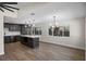 Bright, airy kitchen with stainless steel appliances and a center island at 13969 Gull Way, Clearwater, FL 33762