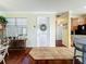 Open-concept foyer featuring beautiful tile flooring and direct access to the kitchen and living areas at 16145 Amethyst Key Dr, Wimauma, FL 33598